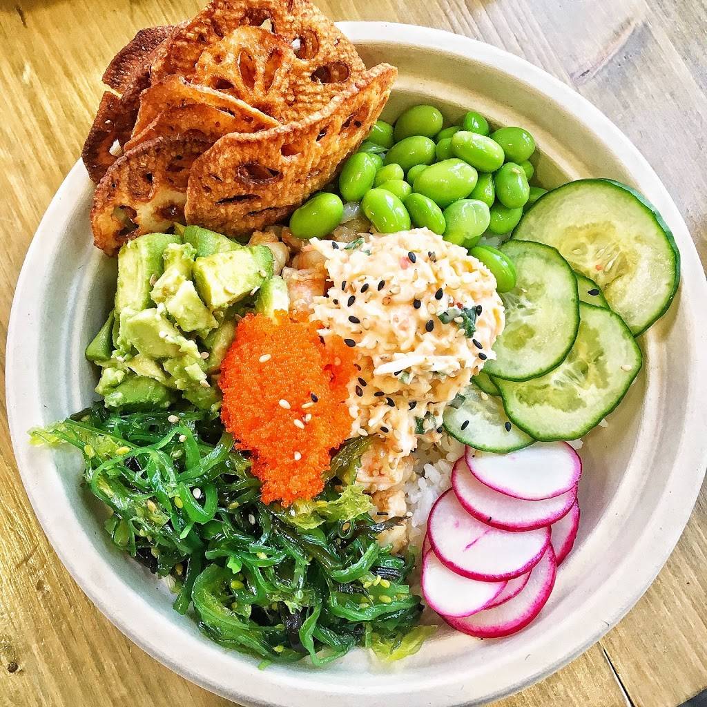 One Fish Two Fish Poke | restaurant | 370 E Main St Suite 140, Carrboro, NC 27510, USA | 9192405532 OR +1 919-240-5532