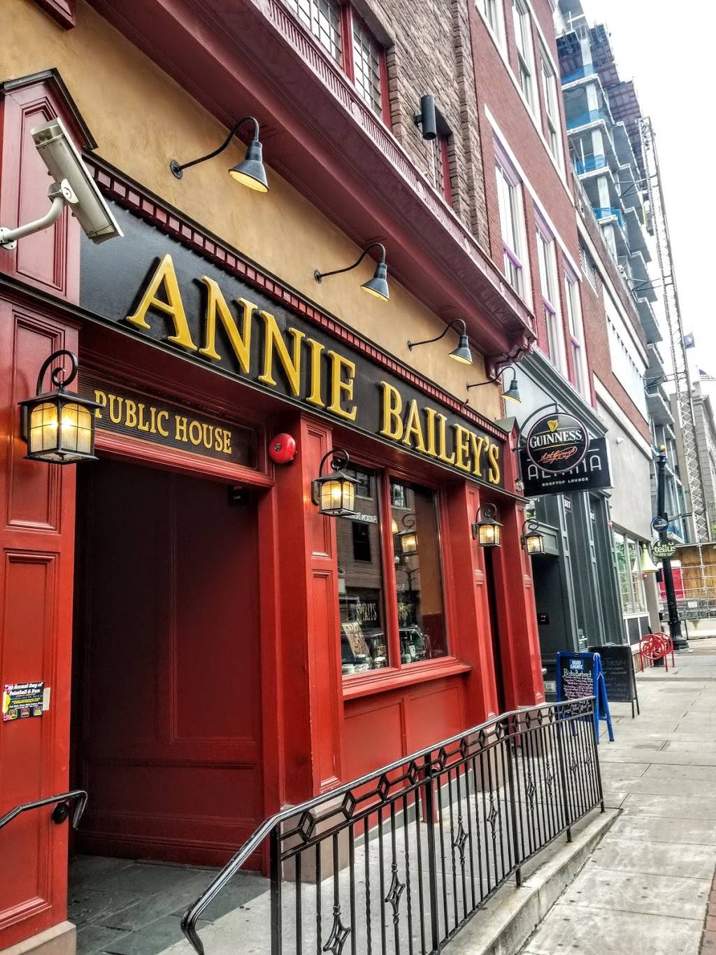 Annie Baileys Irish Pub | restaurant | 2850, 28-30 E King St, Lancaster, PA 17602, USA | 7173934000 OR +1 717-393-4000