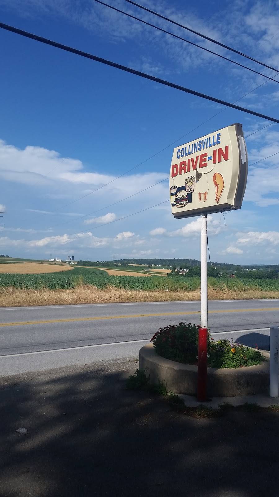 Collinsville Drive-In | restaurant | 2730 Delta Rd, Brogue, PA 17309, USA | 7179276410 OR +1 717-927-6410