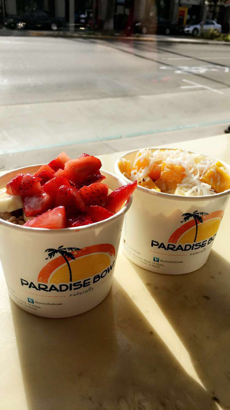 Paradise Bowls | restaurant | 1246 Hermosa Ave, Hermosa Beach, CA 90254, USA | 3103745284 OR +1 310-374-5284