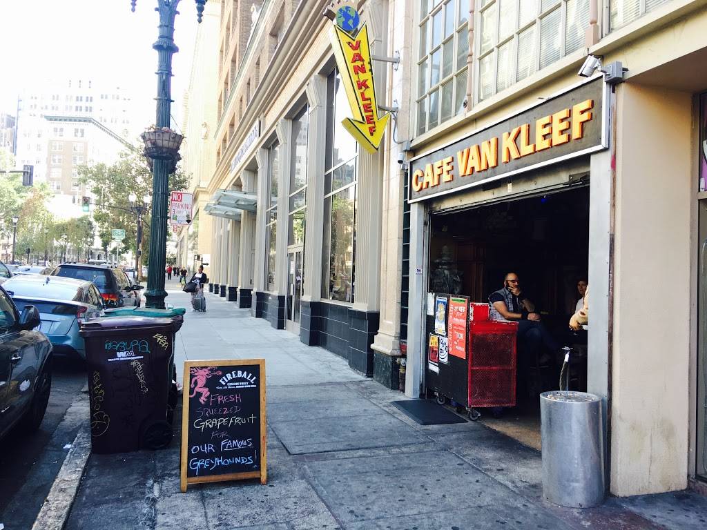 Cafe Van Kleef | restaurant | 1621 Telegraph Ave, Oakland, CA 94612, USA | 5107637711 OR +1 510-763-7711