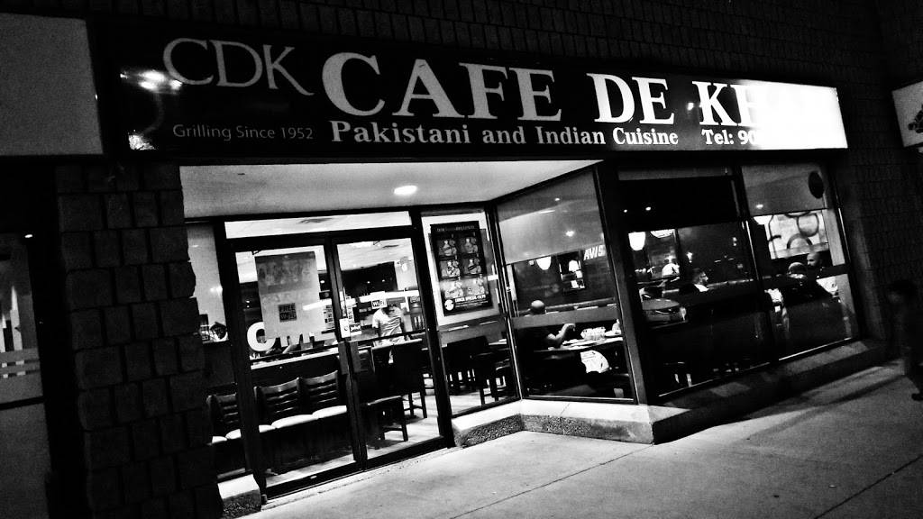 Cafe de Khan | restaurant | 6400 Millcreek Dr #13, Mississauga, ON L5N 6A3, Canada | 9058171881 OR +1 905-817-1881