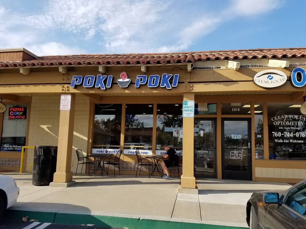 Poki Poki - San Marcos | restaurant | 635 S Rancho Santa Fe Rd A, San Marcos, CA 92078, USA | 7607989800 OR +1 760-798-9800