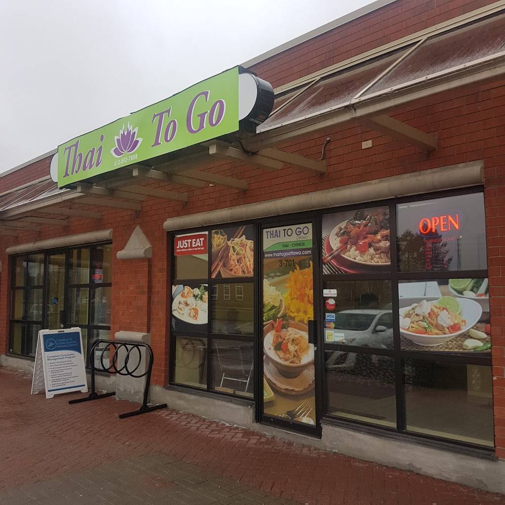 Thai to Go | restaurant | 3-701 Eagleson Rd, Kanata, ON K2M 2G1, Canada | 6135927888 OR +1 613-592-7888