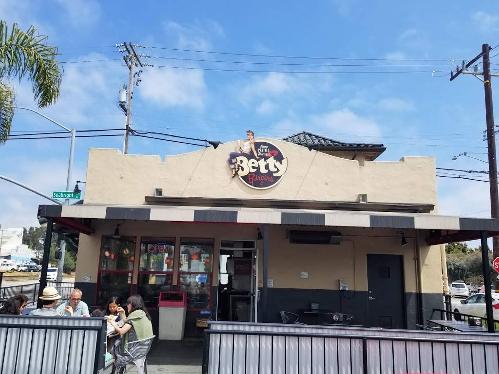 Betty Burgers | restaurant | 505 Seabright Ave, Santa Cruz, CA 95062, USA | 8314238190 OR +1 831-423-8190