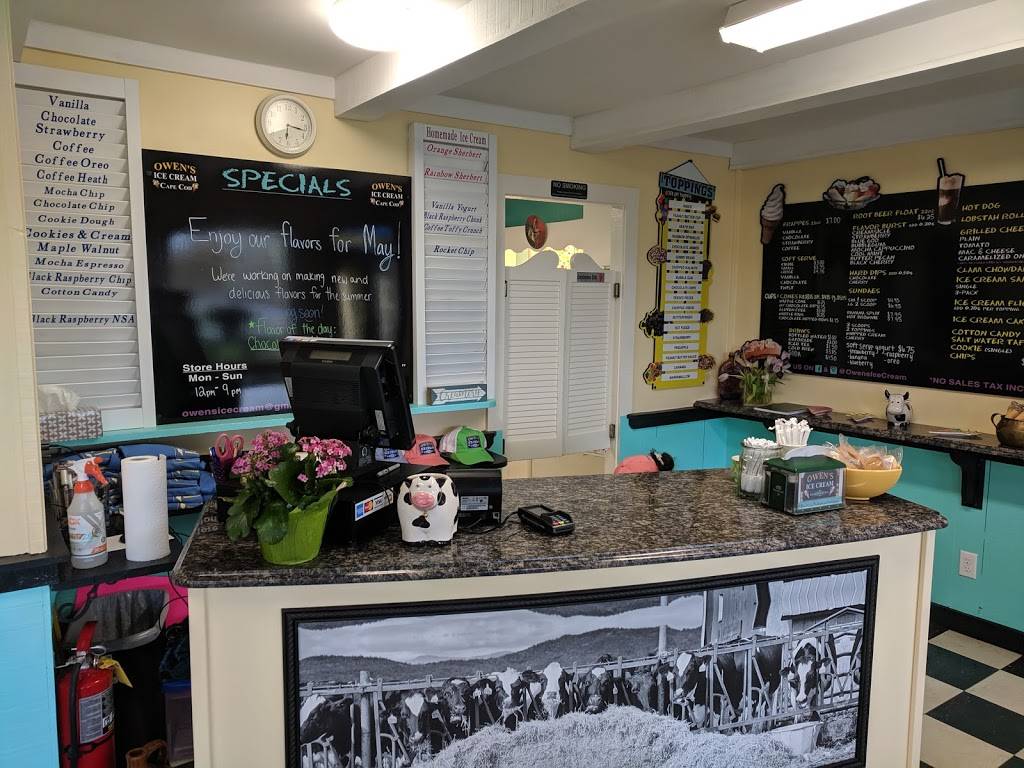 Owens Ice Cream | restaurant | 66 MA-6A, Sandwich, MA 02563, USA | 7744135439 OR +1 774-413-5439