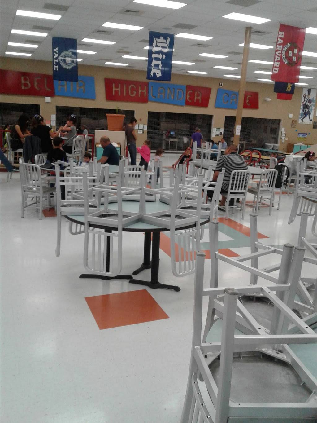 Bel Air Highschool Cafeteria | restaurant | 721 N Yarbrough Dr, El Paso, TX 79915, USA | 9154342000 OR +1 915-434-2000