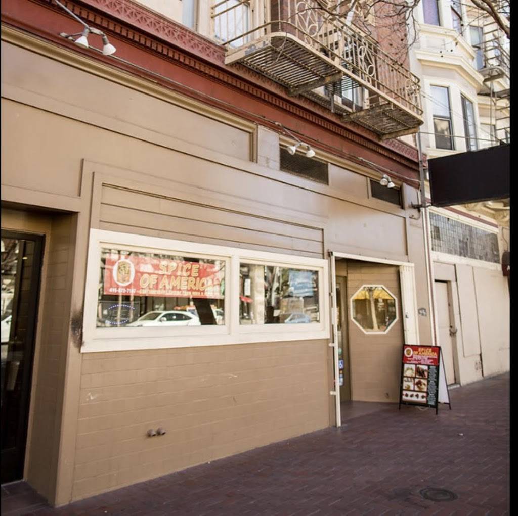 Spice of America | restaurant | 1655 Market St, San Francisco, CA 94103, USA | 4157458541 OR +1 415-745-8541