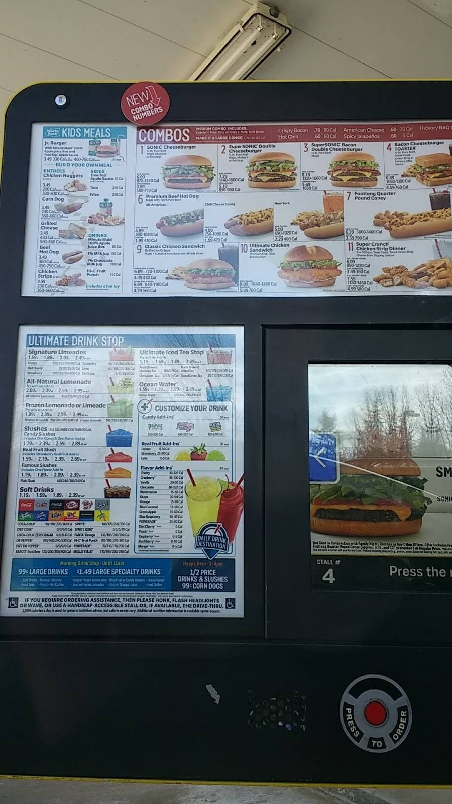 Sonic Drive-In | restaurant | 315 E Central Ave East, Jamestown, TN 38556, USA | 9318799669 OR +1 931-879-9669