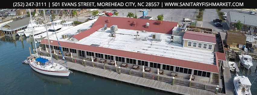Sanitary Fish Market and Restaurant | restaurant | 501 Evans St, Morehead City, NC 28557, USA | 2522473111 OR +1 252-247-3111