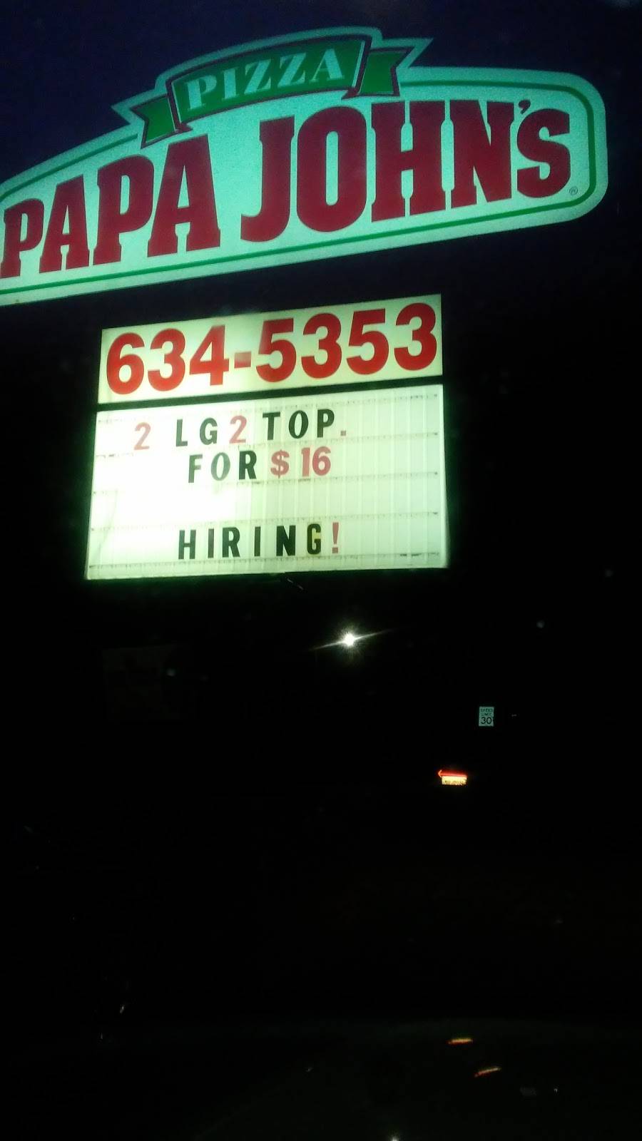 Papa Johns Pizza | restaurant | 639 E Church St, Martinsville, VA 24112, USA | 2766345353 OR +1 276-634-5353