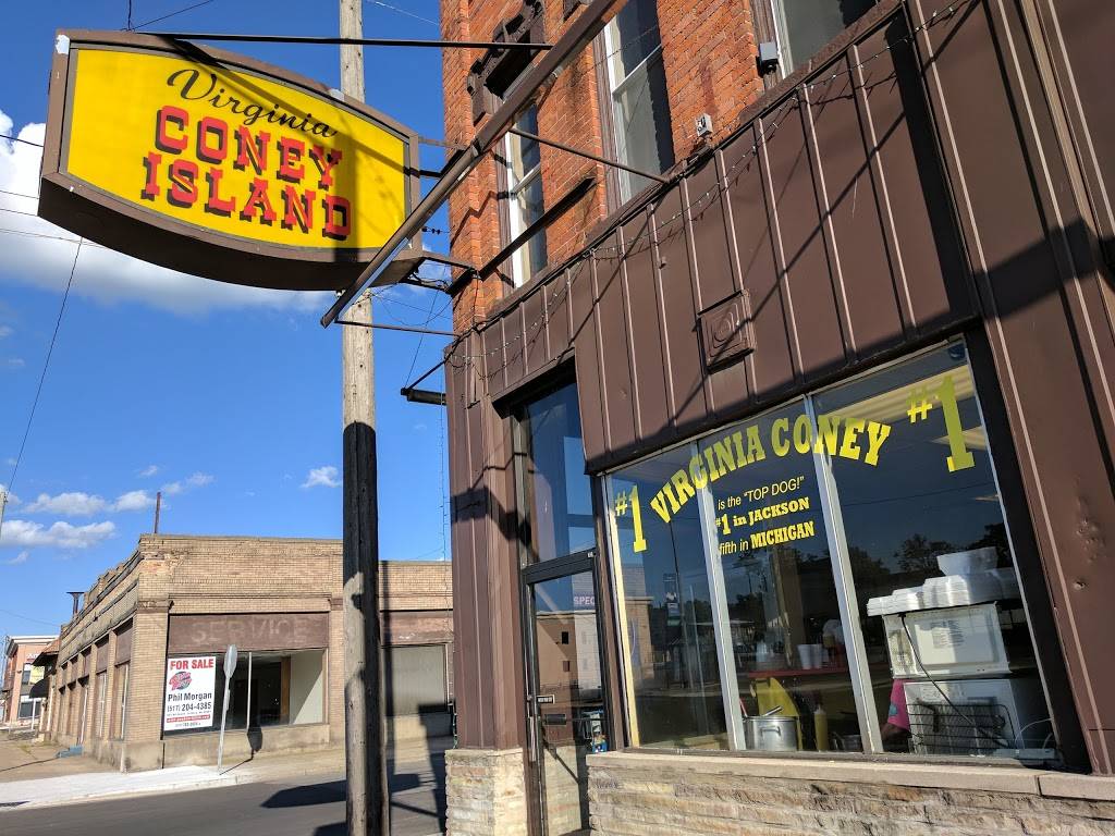 Virginia Coney Island | restaurant | 649 E Michigan Ave, Jackson, MI 49201, USA | 5177843256 OR +1 517-784-3256