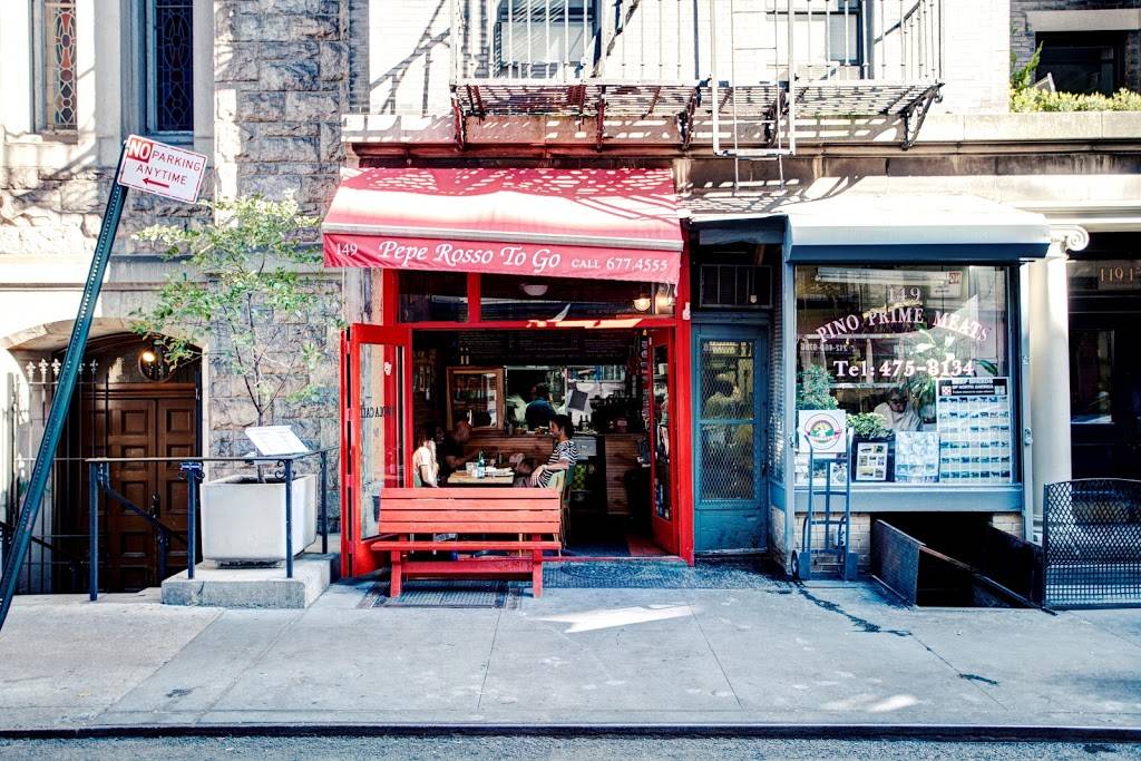 Pepe Rosso To Go | restaurant | 149 Sullivan St # 1, New York, NY 10012, USA | 2126774555 OR +1 212-677-4555