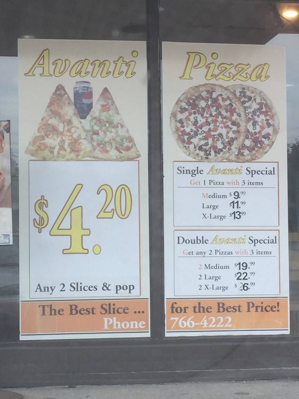 Avanti Pizza | restaurant | 218 Silvercreek Pkwy N, Guelph, ON N1H 8E8, Canada | 5197664222 OR +1 519-766-4222
