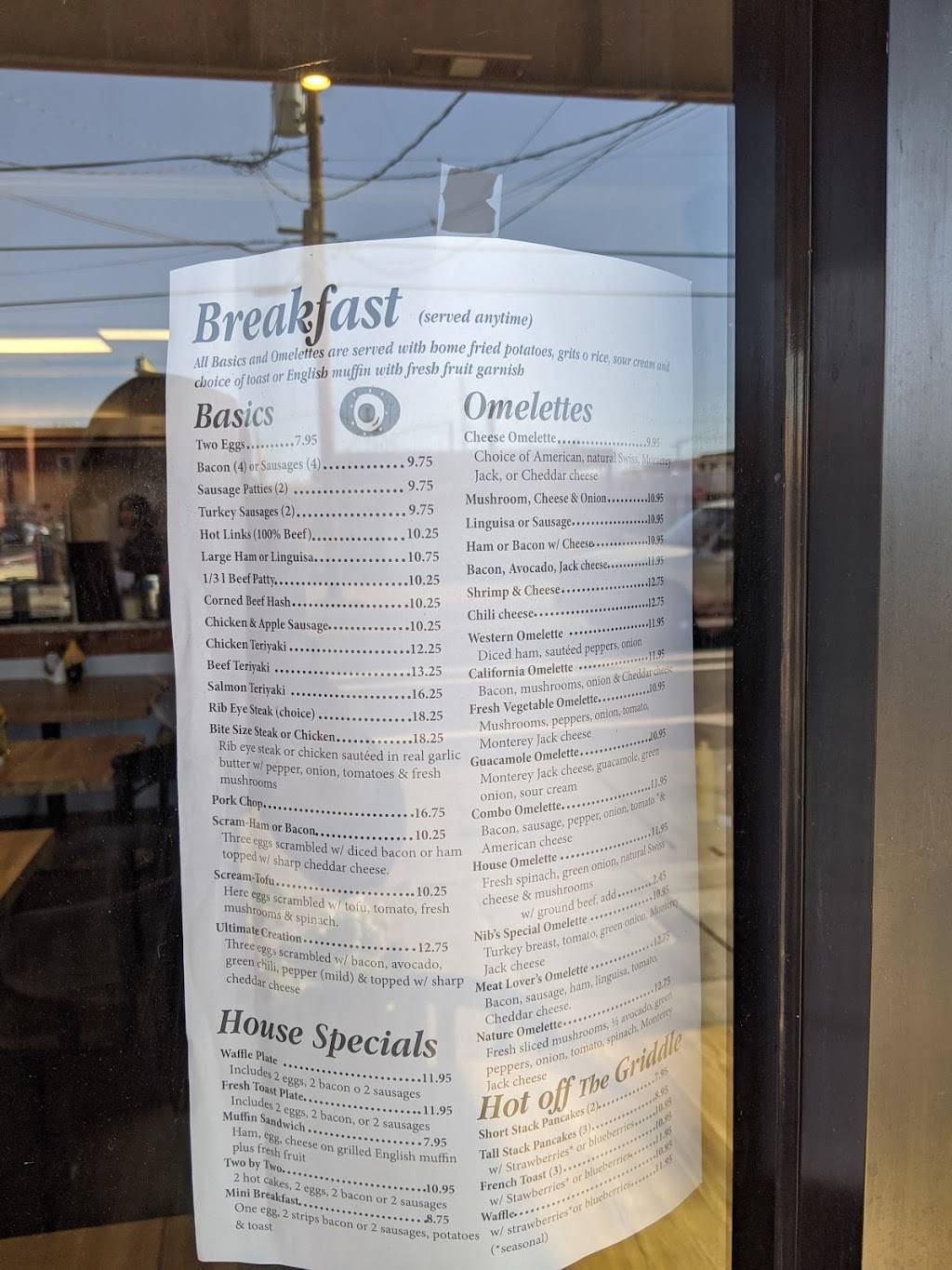 Nibs | restaurant | 3112 Market St, Oakland, CA 94608, USA | 5102509272 OR +1 510-250-9272