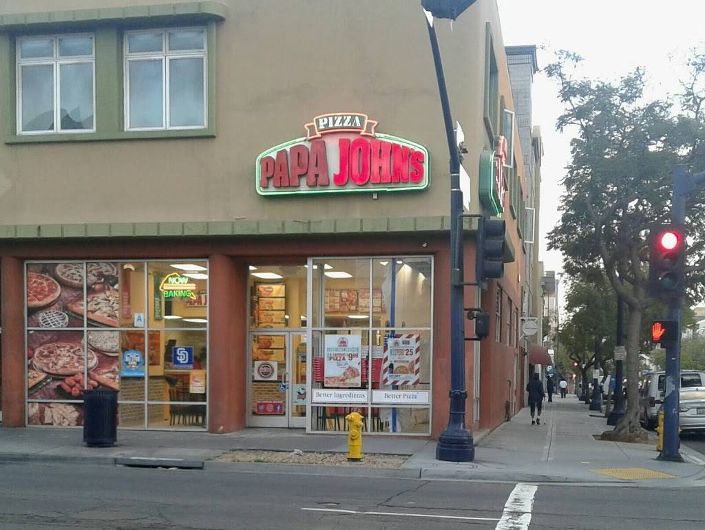 Papa Johns Pizza | restaurant | 1001 Broadway, San Diego, CA 92101, USA | 6192302100 OR +1 619-230-2100