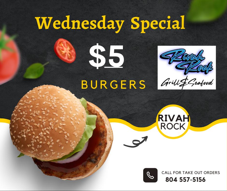 Rivah Rock Grill & Seafood | restaurant | 1428 Outpost Rd, Lanexa, VA 23089, United States | 8045575156 OR +1 804-557-5156