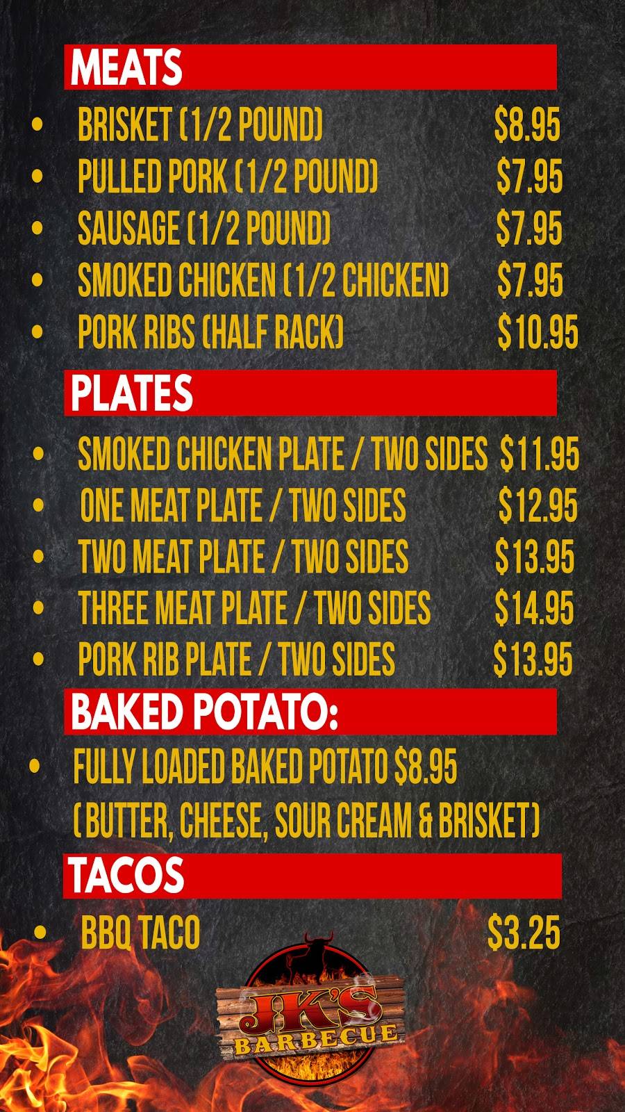 JKs Barbecue | restaurant | 3103 Wilson Rd, Humble, TX 77396, USA | 8326445007 OR +1 832-644-5007