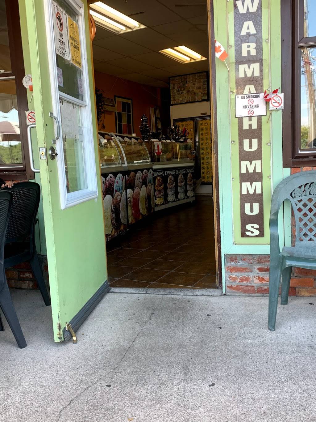 Oasis Lake Side Pita & Icecream | restaurant | 48 Lakeport Rd, St. Catharines, ON L2N 4P5, Canada | 9059388080 OR +1 905-938-8080