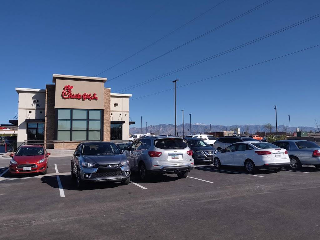 Chick-fil-A | restaurant | 1188 W Irvington Rd, Tucson, AZ 85714, USA | 5207412280 OR +1 520-741-2280