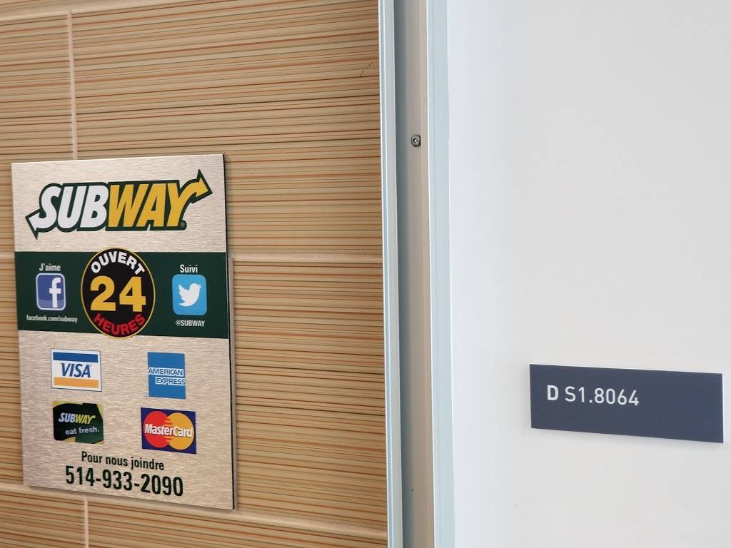 SUBWAY | restaurant | CSUM, Site Glen, Local DS 18064, 1001 Boulevard Décarie #114, Montréal, QC H4A 0A5, Canada | 5149332090 OR +1 514-933-2090
