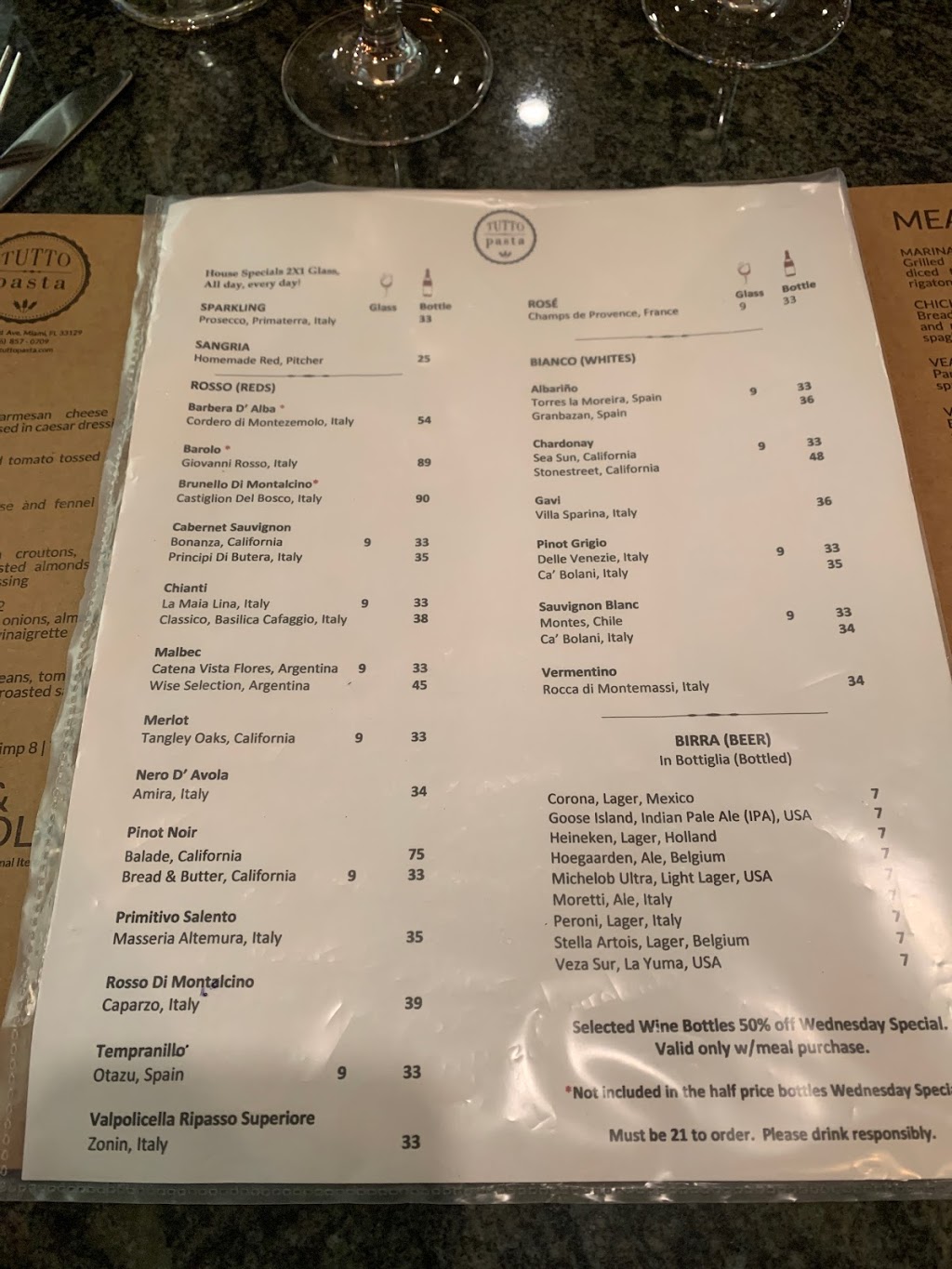 Tutto Pasta | restaurant | 1751 SW 3rd Ave, Miami, FL 33129, USA | 3058570709 OR +1 305-857-0709