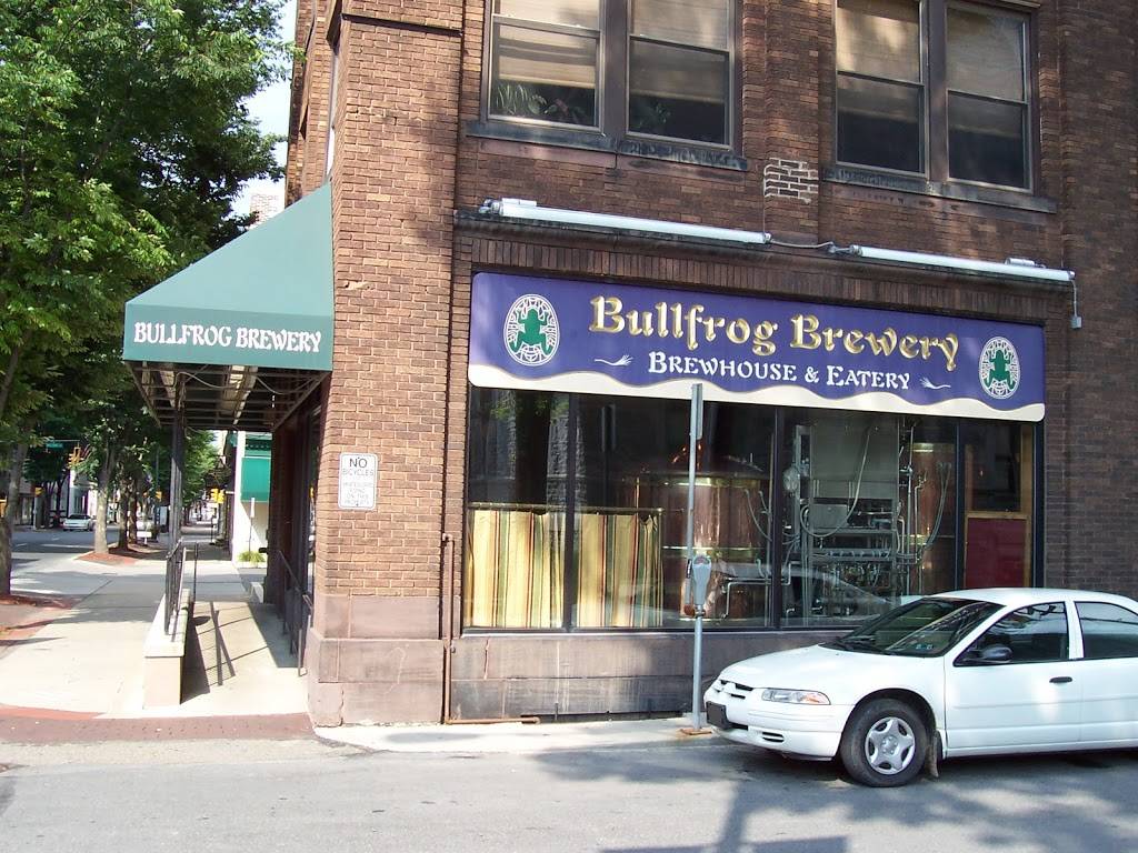Bullfrog Brewery | restaurant | 229 W 4th St, Williamsport, PA 17701, USA | 5703264700 OR +1 570-326-4700