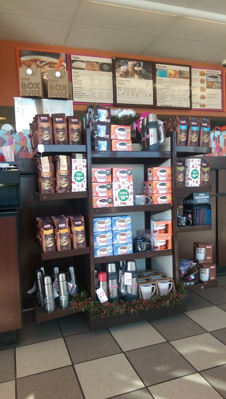 Dunkin | bakery | 514 Daniel Webster Hwy, Merrimack, NH 03054, USA | 6034243291 OR +1 603-424-3291