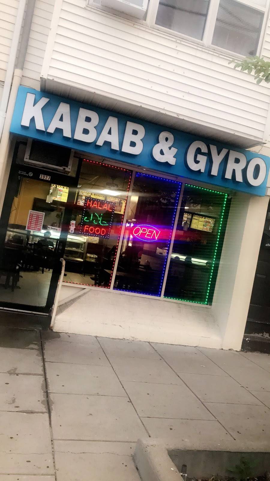 Kabab & Gyro | restaurant | 3927 Main St, Bridgeport, CT 06606, USA | 2036127705 OR +1 203-612-7705