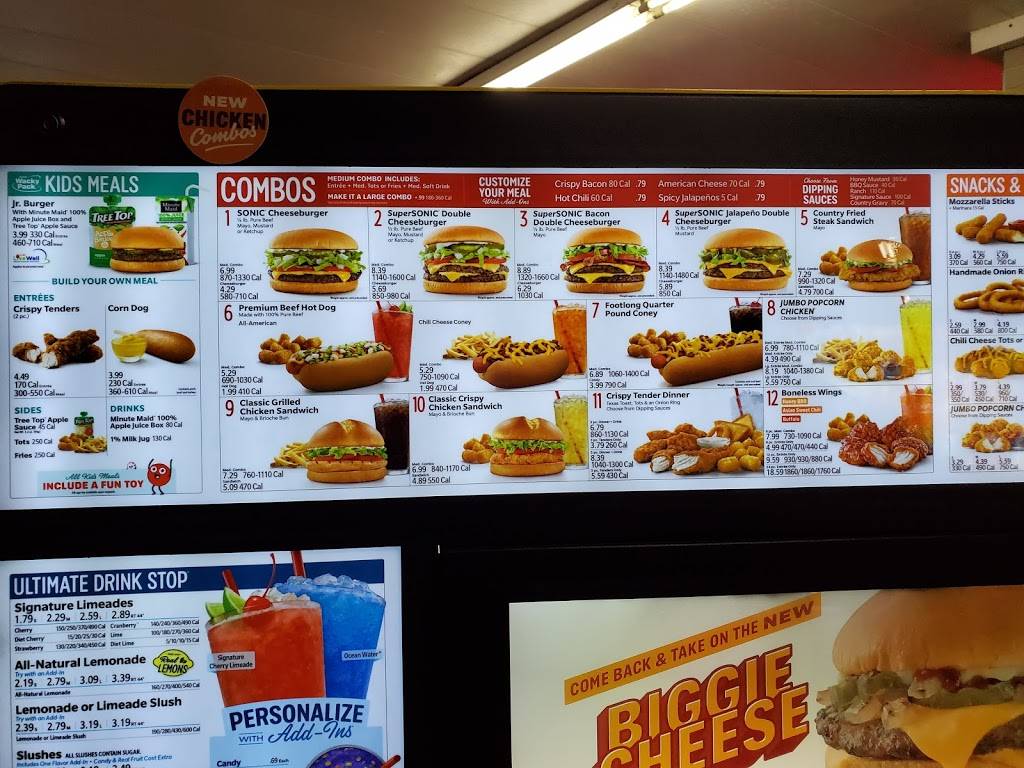 Sonic Drive-In | restaurant | 703 N Thompson Ave, Iowa, LA 70647, USA | 3375822004 OR +1 337-582-2004