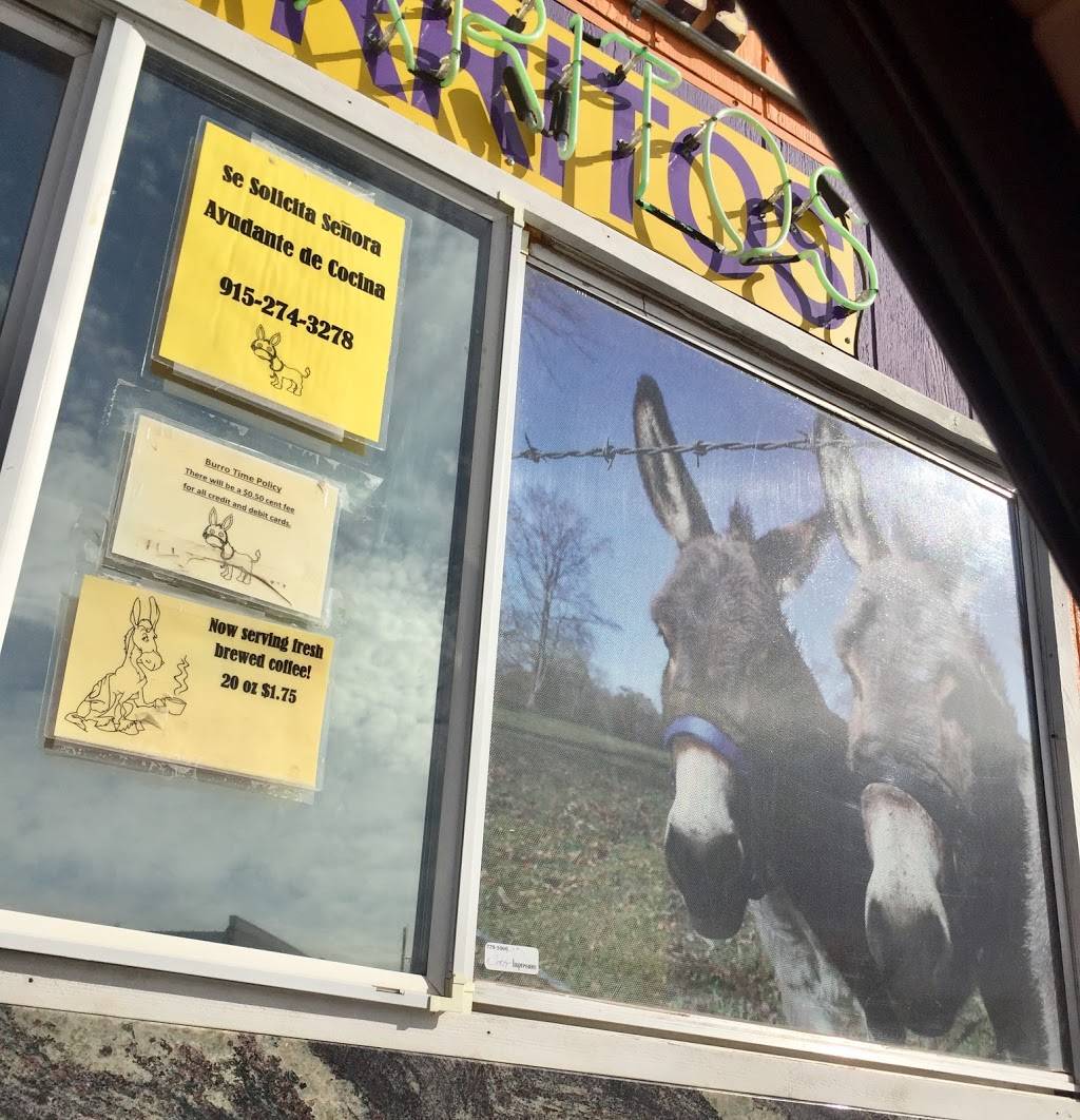 Burro Time | restaurant | 7945 N Mesa St, El Paso, TX 79932, USA | 9158457004 OR +1 915-845-7004