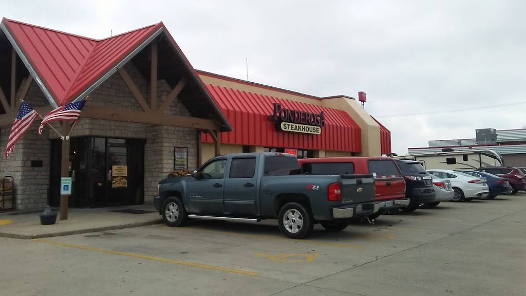 Ponderosa | restaurant | 44 W McClain Ave, Scottsburg, IN 47170, USA | 8127522224 OR +1 812-752-2224