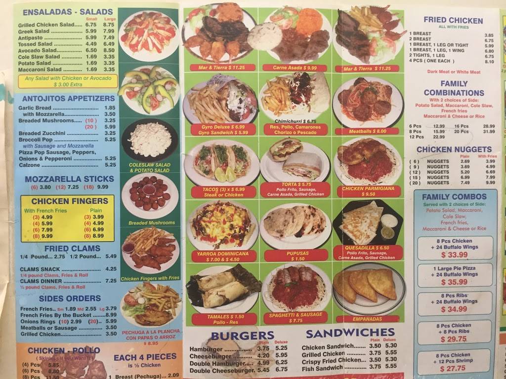 Marias Famous Pizza Chicken & ribs | restaurant | 1044 New York Ave # C, Huntington Station, NY 11746, USA | 6313511353 OR +1 631-351-1353