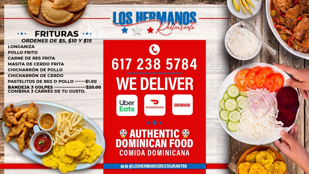 Los Hermanos Restaurant | restaurant | 604 Blue Hill Avenue, Dorchester, MA 02121, USA | 6172385784 OR +1 617-238-5784