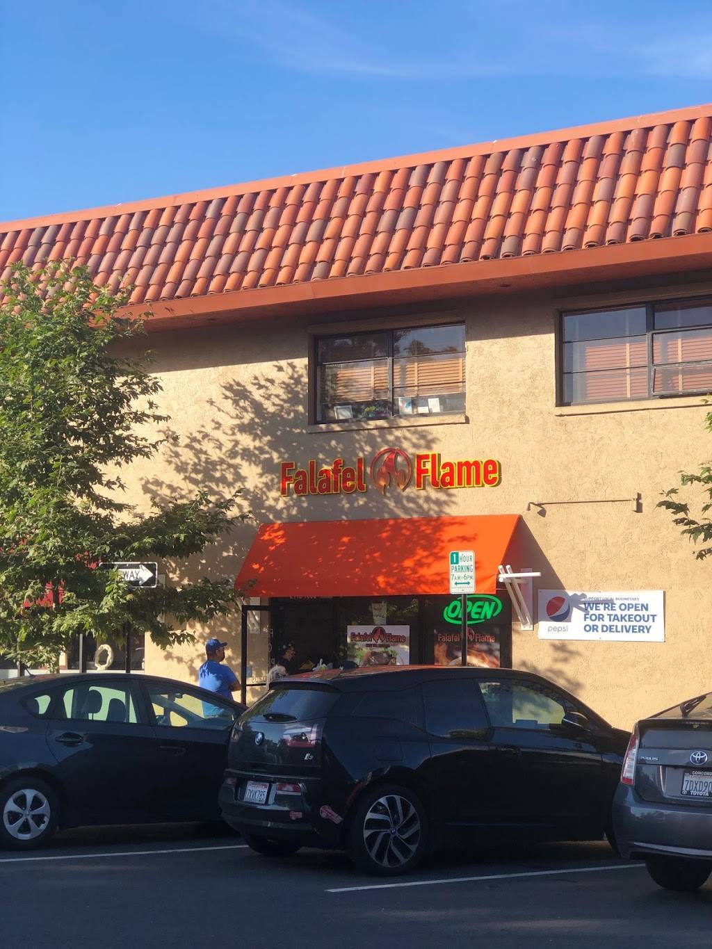 Falafel Flame | restaurant | 2118 Willow Pass Rd Suite# 100C, Concord, CA 94520, USA | 9258495353 OR +1 925-849-5353