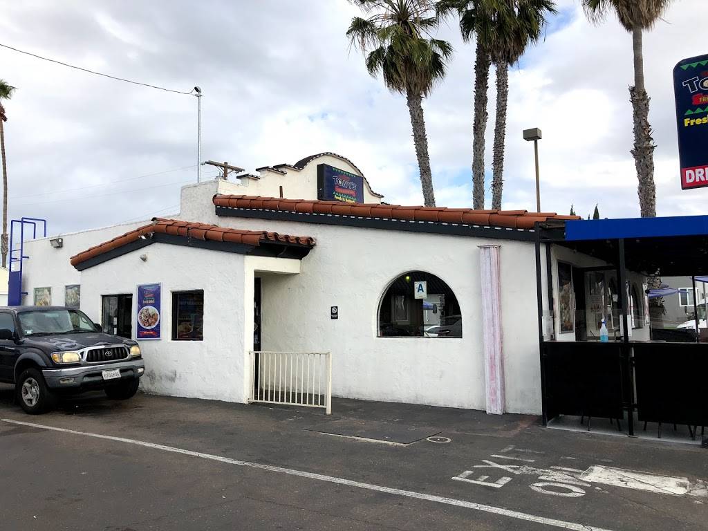 Tonys Fresh Mexican Food | restaurant | 2262, 1578 Rosecrans St, San Diego, CA 92106, USA | 6192262033 OR +1 619-226-2033