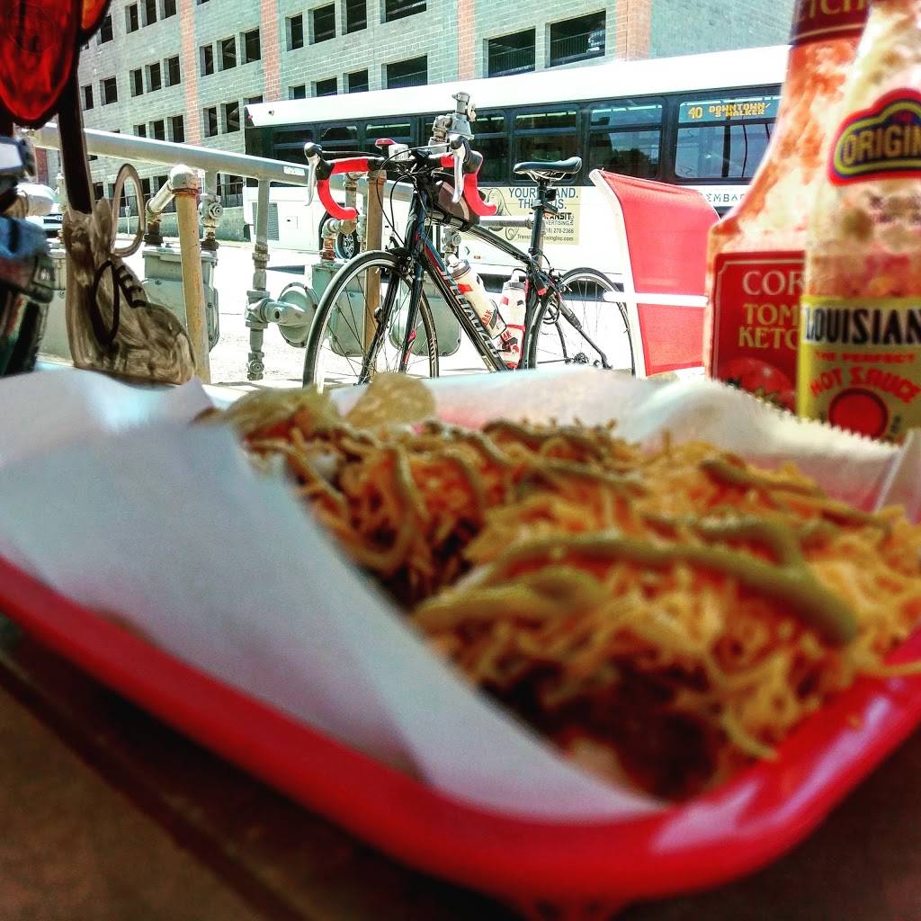 Chili Dog Express | restaurant | 329 NW 4th St, Oklahoma City, OK 73102, USA | 4056017516 OR +1 405-601-7516