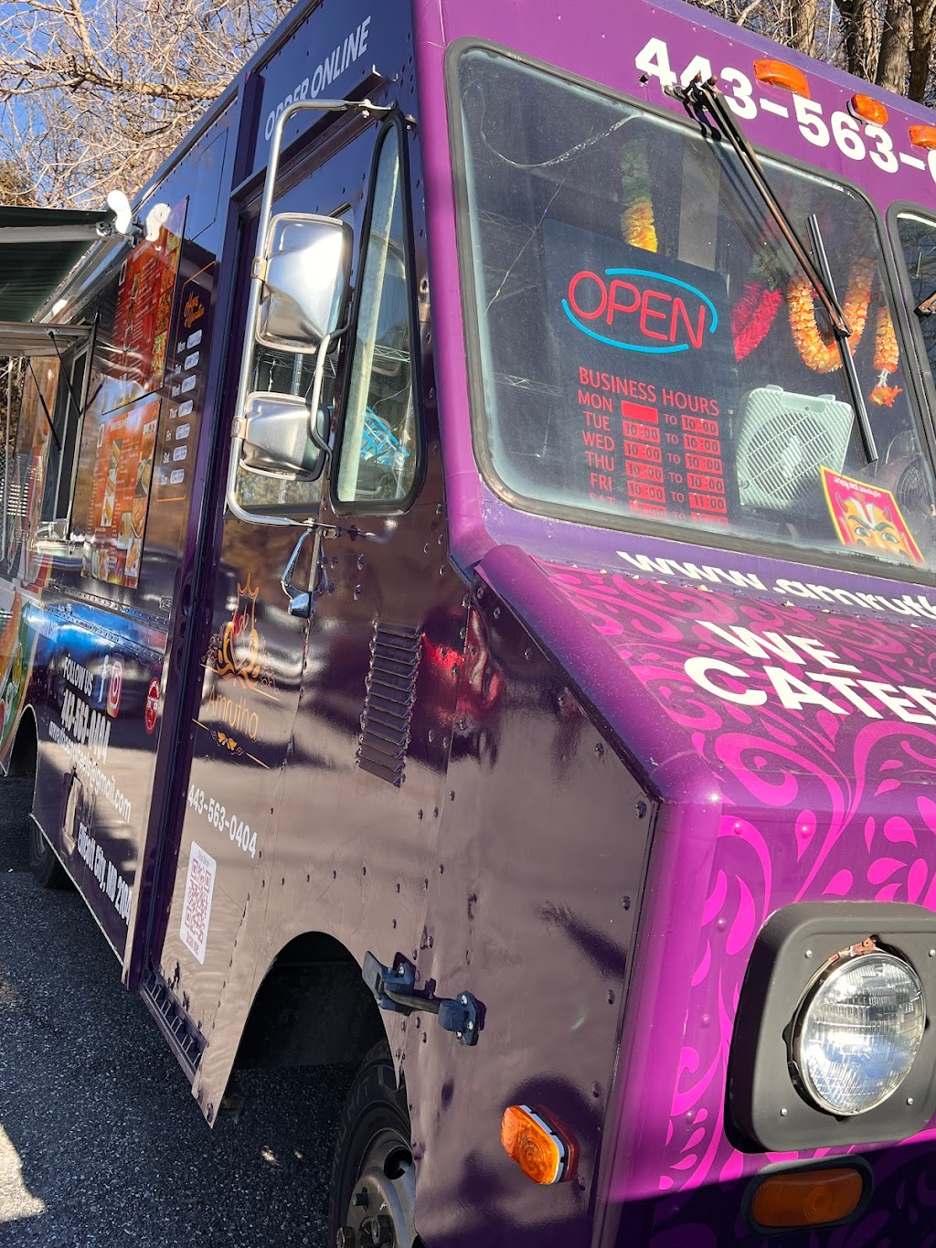 Amrutha Food Truck | restaurant | 8720 Baltimore National Pike, Ellicott City, MD 21043, USA | 4435654948 OR +1 443-565-4948