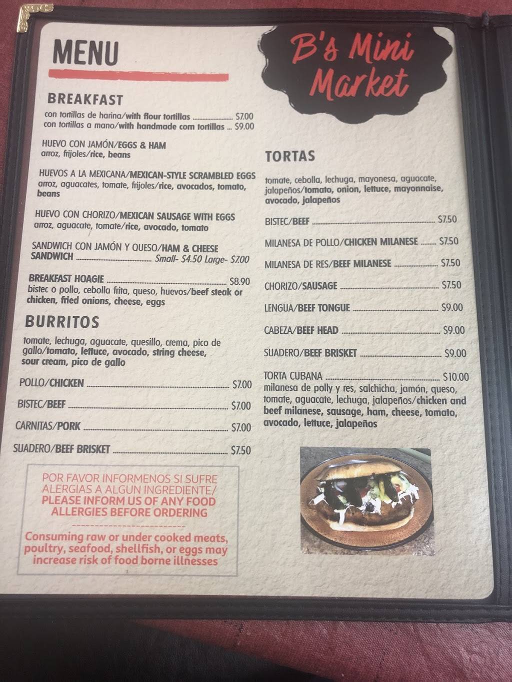 B’s Mini Market | restaurant | 301 W Almond St, Vineland, NJ 08360, USA | 8566968050 OR +1 856-696-8050