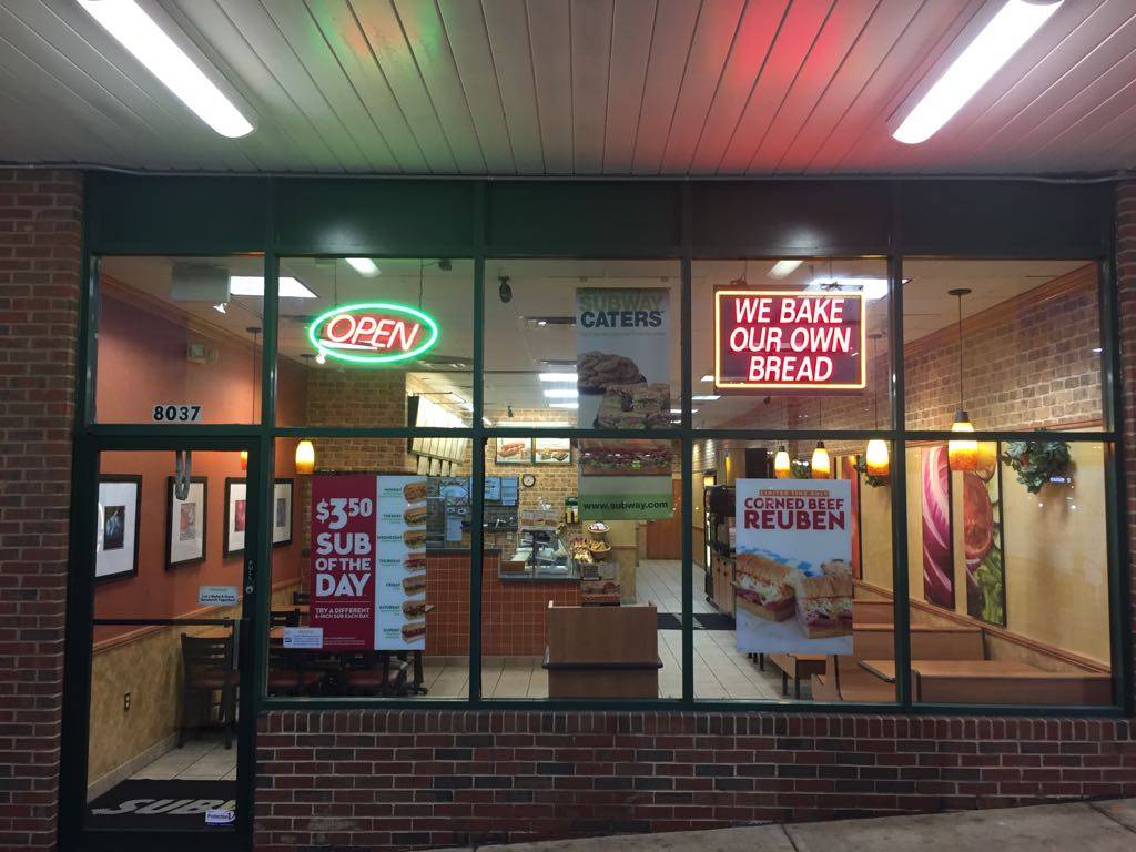 Subway Restaurants | restaurant | 8037 Liberty Rd #3, Windsor Mill, MD 21244, USA | 4109227827 OR +1 410-922-7827