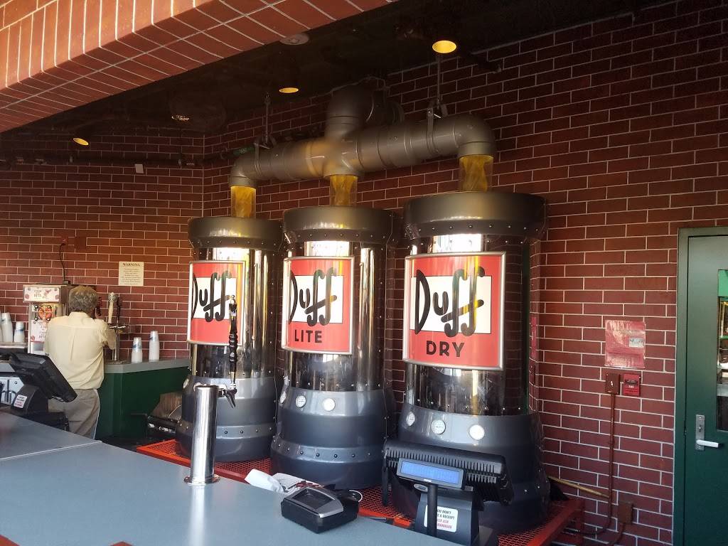 Duff Brewery Beer Garden | restaurant | 49 Production Plaza, North Hollywood, CA 91602, USA | 8008648377 OR +1 800-864-8377