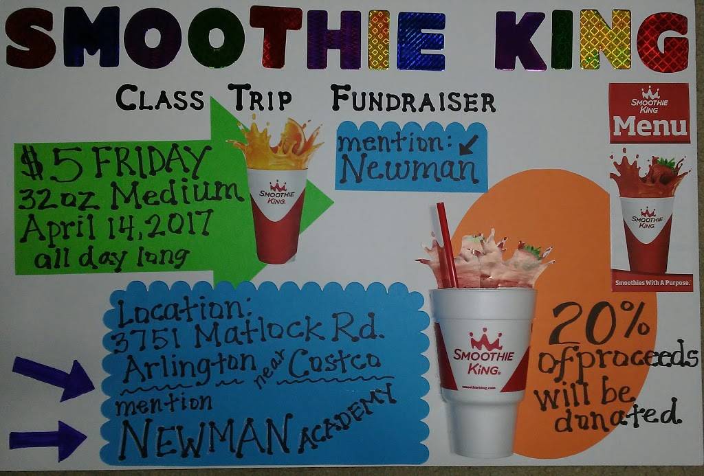 Smoothie King | restaurant | 3751 Matlock Rd, Arlington, TX 76015, USA | 8173750200 OR +1 817-375-0200