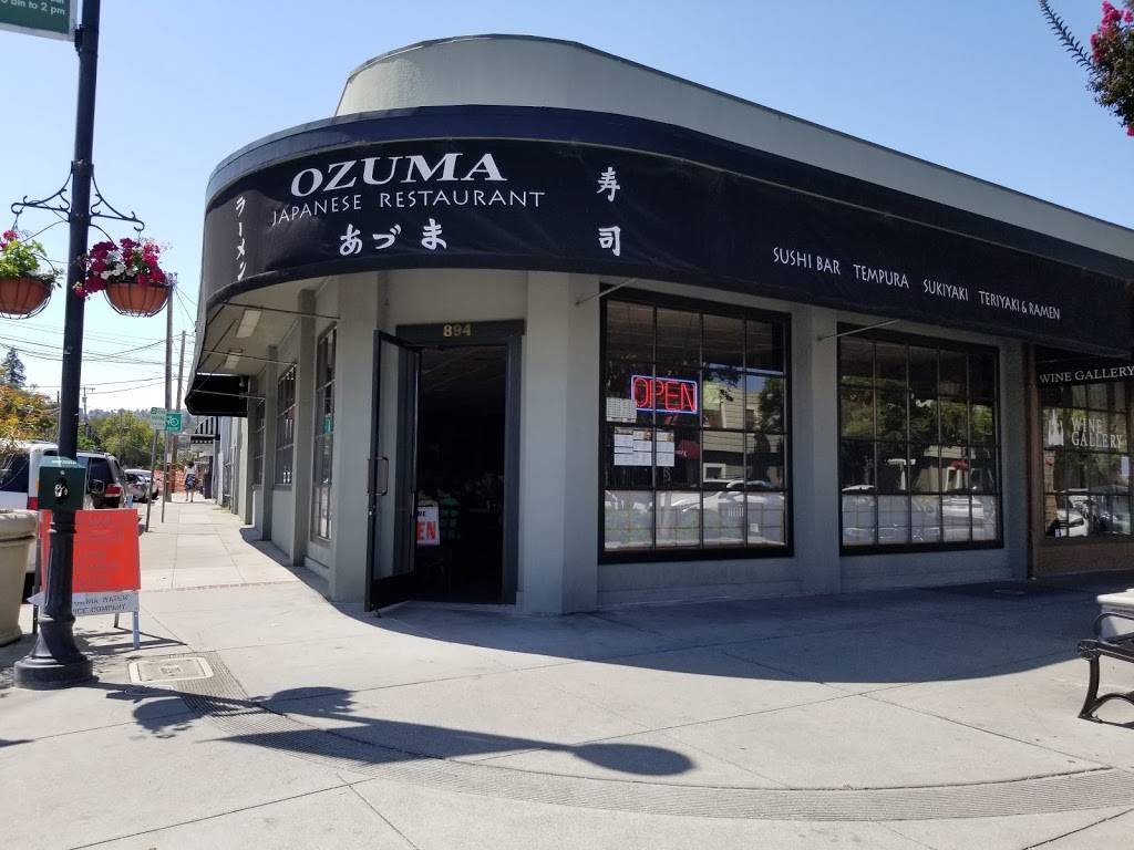 Ozuma Japanese Restaurant | restaurant | 894 Laurel St, San Carlos, CA 94070, USA | 6506379793 OR +1 650-637-9793