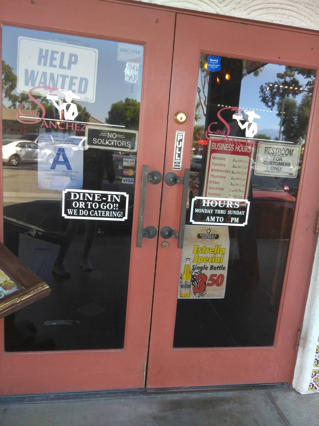 Casa Sanchez | restaurant | 9870 Sierra Ave C, Fontana, CA 92335, USA | 9093503007 OR +1 909-350-3007