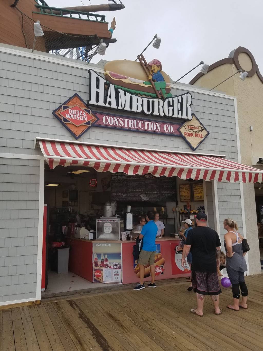 Hamburger Construction Co Inc | restaurant | 1020 Boardwalk, Ocean City, NJ 08226, USA | 6093990454 OR +1 609-399-0454