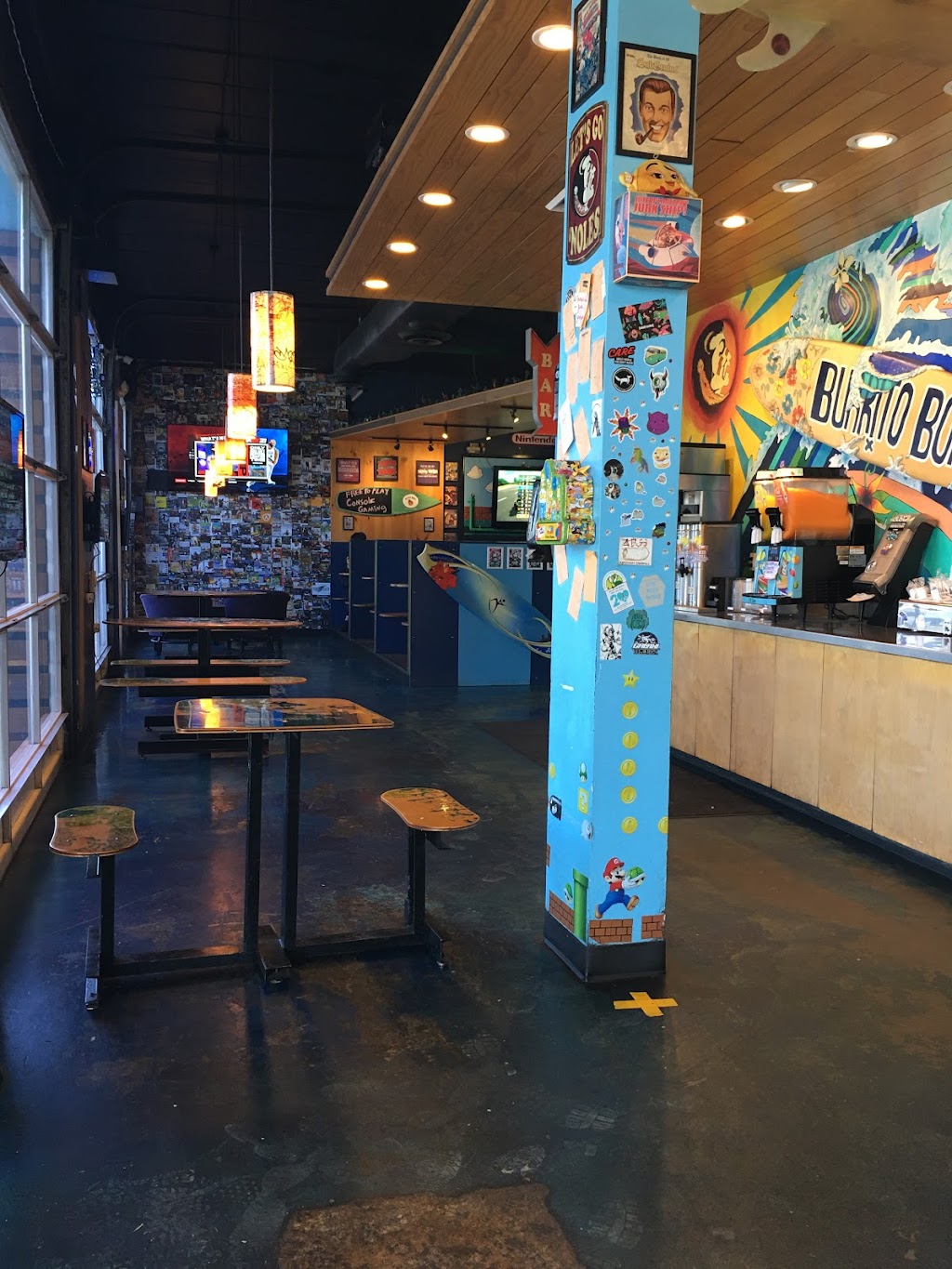 Burrito Boarder Bar, Grill & Games | restaurant | 2065 W Pensacola St, Tallahassee, FL 32304, USA | 8503296191 OR +1 850-329-6191