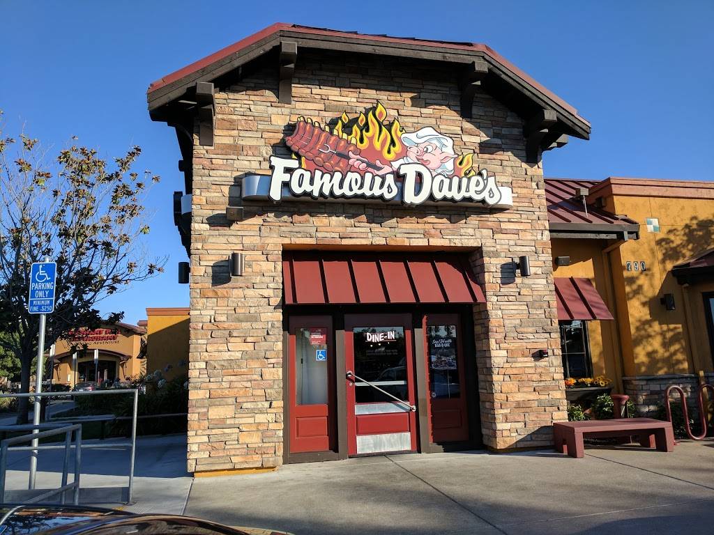 Famous Daves Bar-B-Que | restaurant | 790 W Winton Ave, Hayward, CA 94545, USA | 5107822030 OR +1 510-782-2030