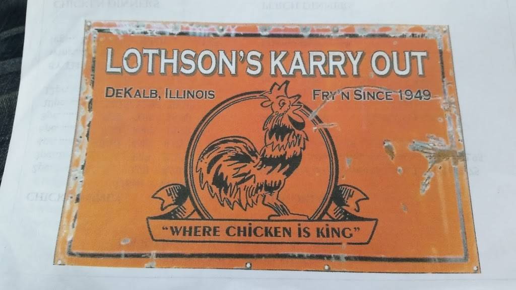 Lothsons Karry Out | restaurant | 644 E Lincoln Hwy, DeKalb, IL 60115, USA | 8157564303 OR +1 815-756-4303