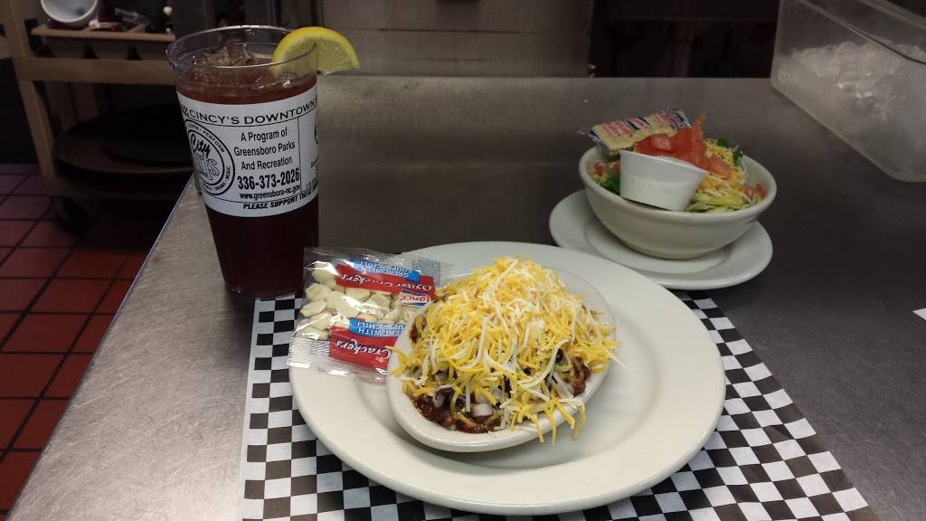 Cincys Downtown | restaurant | 115 E February 1 Pl, Greensboro, NC 27401, USA | 3363789774 OR +1 336-378-9774