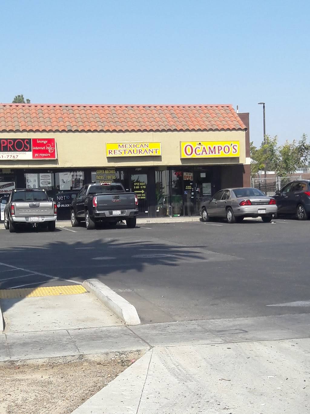 Ocampos Mexican Restaurant | restaurant | 5211 E Kings Canyon Rd #103, Fresno, CA 93727, USA | 5592526263 OR +1 559-252-6263